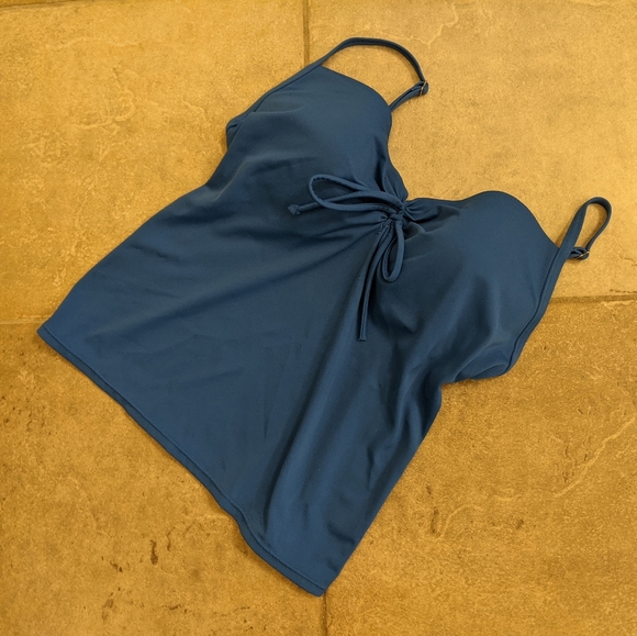 Victoria's Secret Blue Tankini Top 32DD - Picture 3 of 6